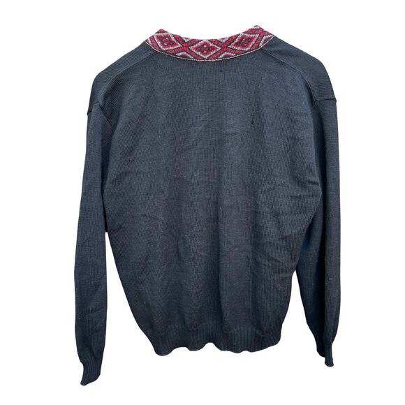 Vintage 60’s Pendleton Wool Cardigan Sweater Size Large 19x26 - Picture 7 of 10